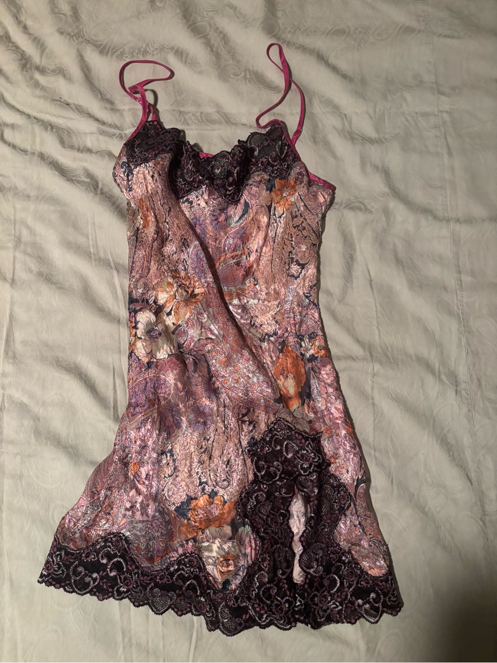 Vintage-Discontinued Silk Mary Green Slip from 2000s-1990s
